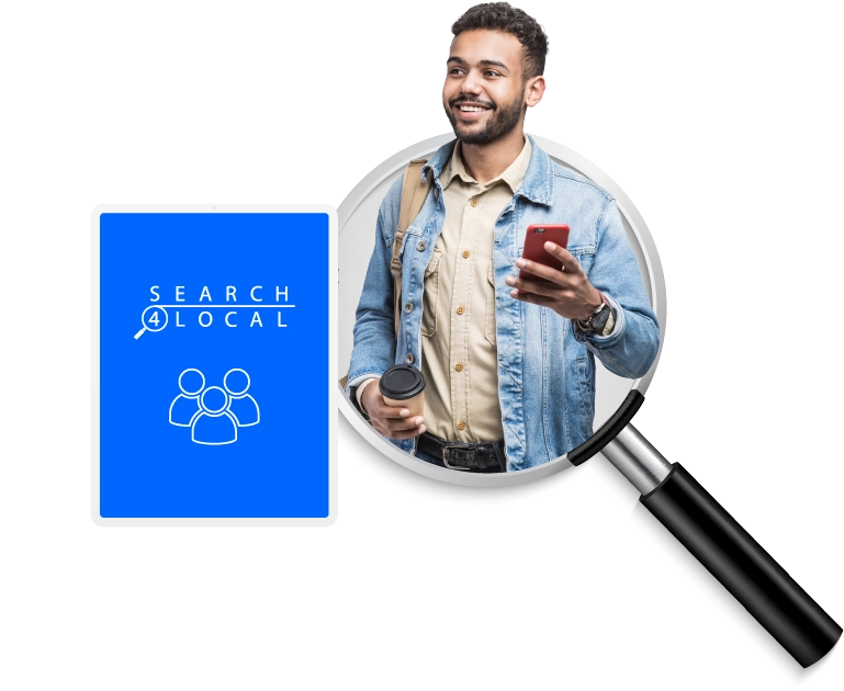 Man using a mobile phone